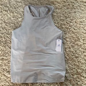Southern Tide brrr tie back tank platinum grey